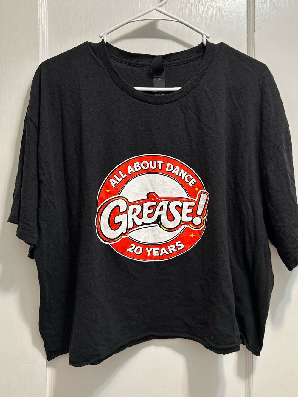 Grease! All About Dance - 20 Years Black Graphic Tee